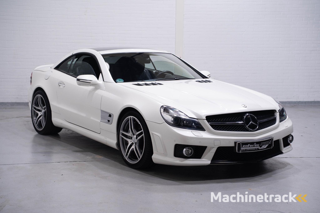 Mercedes-Benz SL-klasse AMG 63 Distronic Harman Kardon Bi-Xenon Stoelverwarming/ventilatie/memory Panorama-variodak