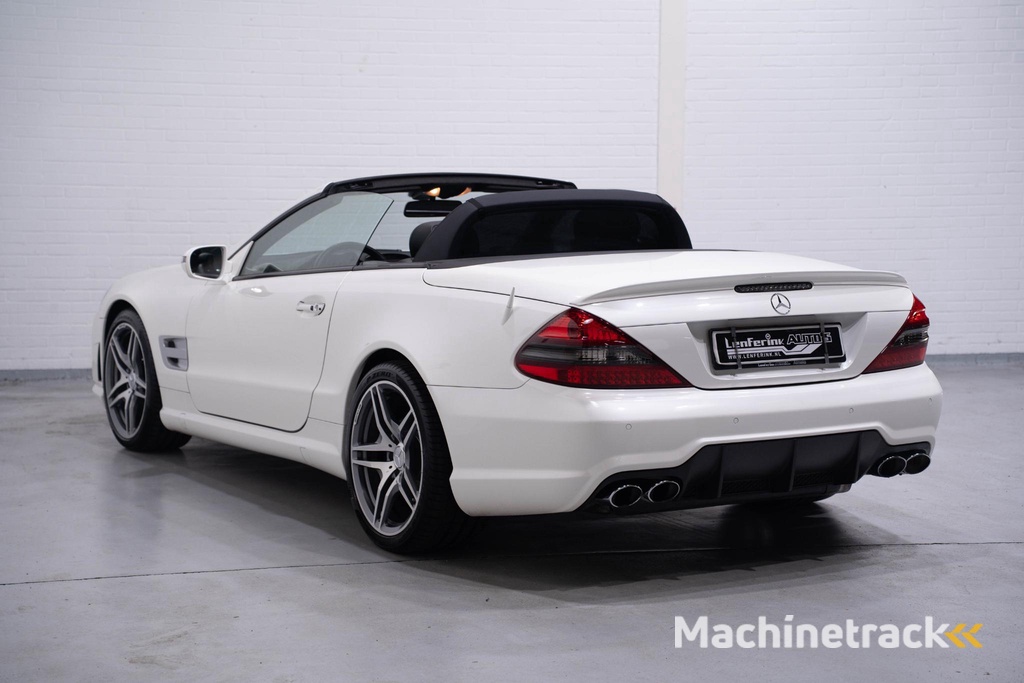 Mercedes-Benz SL-klasse AMG 63 Distronic Harman Kardon Bi-Xenon Stoelverwarming/ventilatie/memory Panorama-variodak