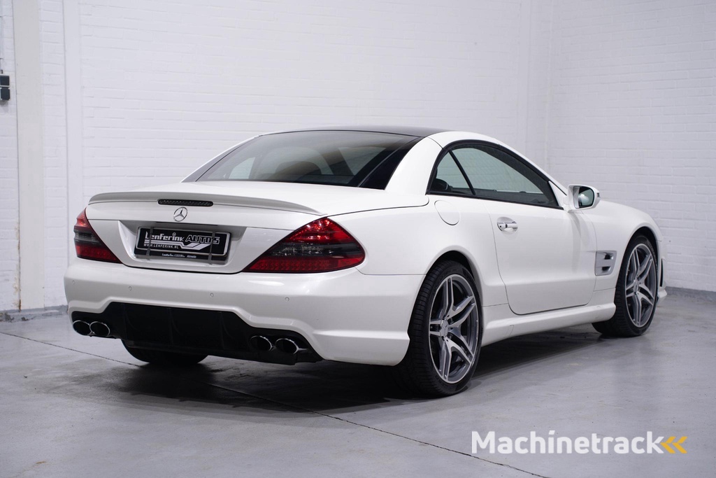 Mercedes-Benz SL-klasse AMG 63 Distronic Harman Kardon Bi-Xenon Stoelverwarming/ventilatie/memory Panorama-variodak