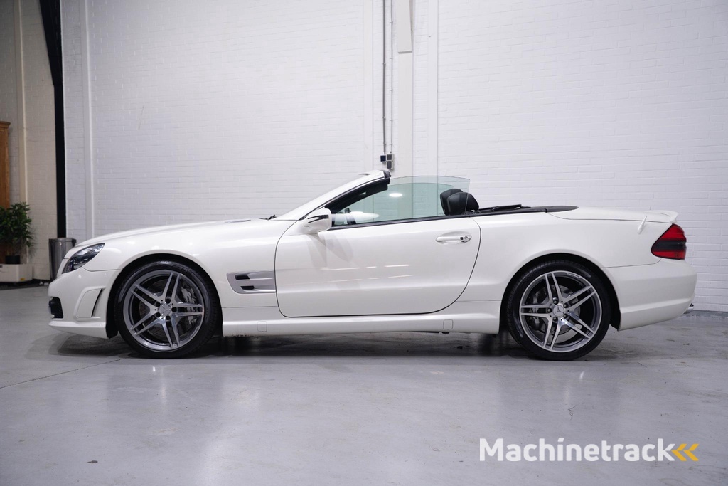 Mercedes-Benz SL-klasse AMG 63 Distronic Harman Kardon Bi-Xenon Stoelverwarming/ventilatie/memory Panorama-variodak