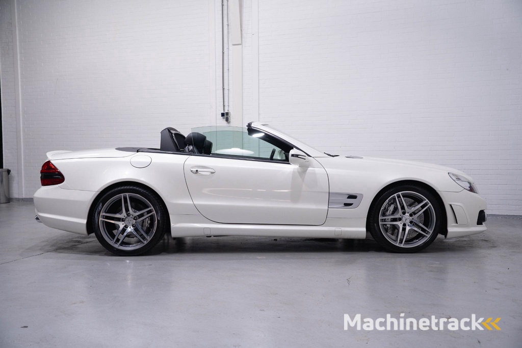 Mercedes-Benz SL-klasse AMG 63 Distronic Harman Kardon Bi-Xenon Stoelverwarming/ventilatie/memory Panorama-variodak
