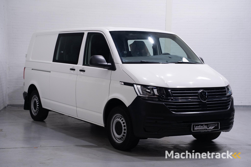 Volkswagen Transporter 2.0 TDI 150 pk L2 Dubbel Cabine Airco, Bluetooth, Laadruimte Pakket, PDC V+A, 6-Zits