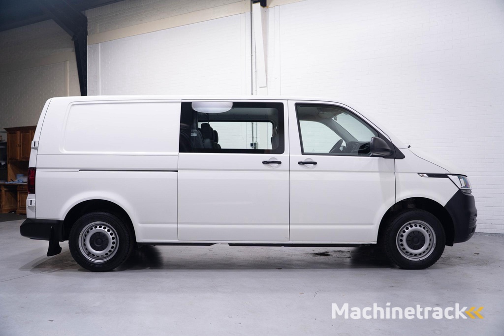 Volkswagen Transporter 2.0 TDI 150 pk L2 Dubbel Cabine Airco, Bluetooth, Laadruimte Pakket, PDC V+A, 6-Zits