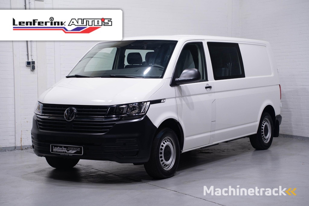 Volkswagen Transporter 2.0 TDI 150 pk L2 Dubbel Cabine Airco, Bluetooth, Laadruimte Pakket, PDC V+A, 6-Zits