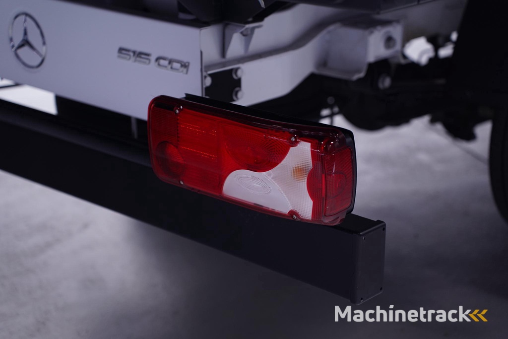 Mercedes-Benz Sprinter 515 CDI 150 pk Pick Up / Open Laadbak Dubbel Lucht Airco, Apple Carplay, Cruise Control, Nieuw ongebruikt 3-Zits