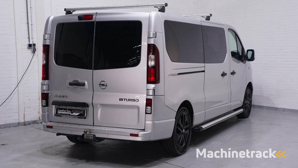 Opel Vivaro 1.6 CDTI 125 pk L2 Dubbel Cabine Navi, Camera 5-Zits, Trekhaak, 1e Eigenaar, NAP, Privacyglas, PDC achter