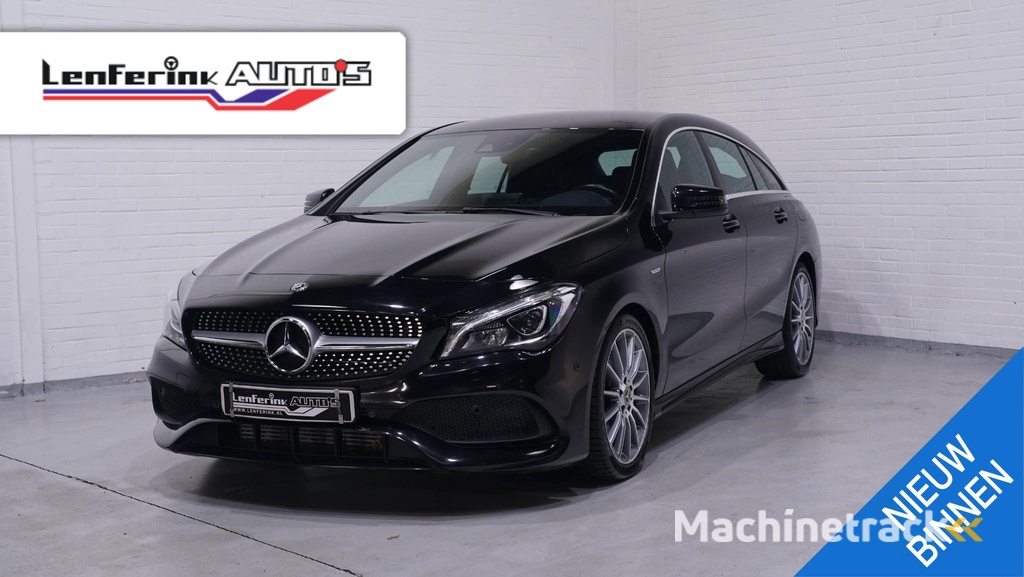 Mercedes-Benz CLA-klasse Shooting Brake 200 Prestige Edition navi sportstoelen cruise-controle PDC v+a carbon inleg led-verlichting camera stoelverwarming schakelflippers