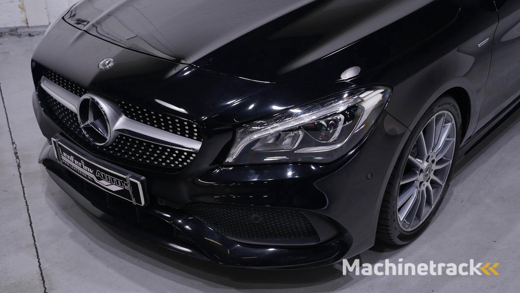 Mercedes-Benz CLA-klasse Shooting Brake 200 Prestige Edition navi sportstoelen cruise-controle PDC v+a carbon inleg led-verlichting camera stoelverwarming schakelflippers