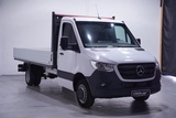 Minituur van Mercedes-Benz Sprinter 515 CDI 150 pk Pick Up / Open Laadbak Dubbel Lucht Airco, Apple Carplay, Cruise Control, Nieuw ongebruikt 3-Zits