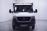 Minituur van Mercedes-Benz Sprinter 515 CDI 150 pk Pick Up / Open Laadbak Dubbel Lucht Airco, Apple Carplay, Cruise Control, Nieuw ongebruikt 3-Zits