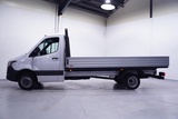 Minituur van Mercedes-Benz Sprinter 515 CDI 150 pk Pick Up / Open Laadbak Dubbel Lucht Airco, Apple Carplay, Cruise Control, Nieuw ongebruikt 3-Zits