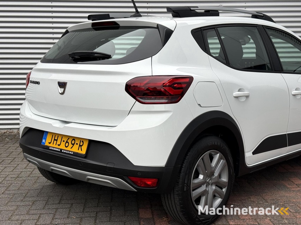 Dacia Sandero Stepway 1.0 TCe 90 Airco Carplay Cruise Pdc 22 Eerste Eigenaar Vol Opties Perfecte Staat
