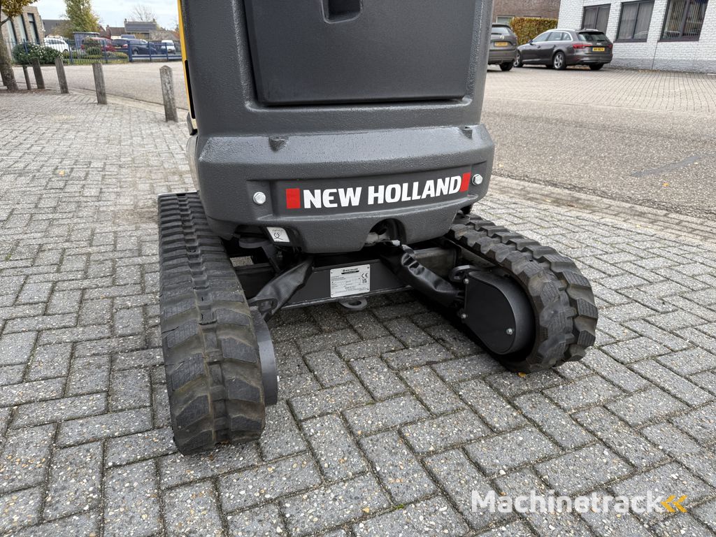 New Holland E14D Minigraver NIEUW OVERJARIG