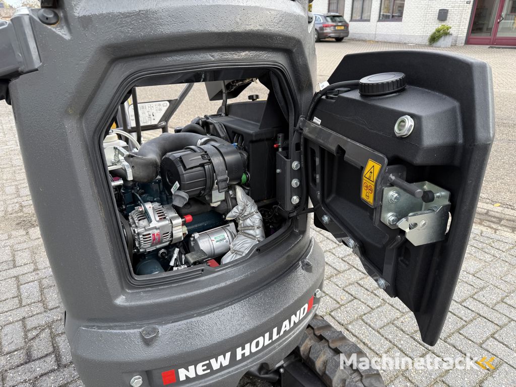 New Holland E14D Minigraver NIEUW OVERJARIG