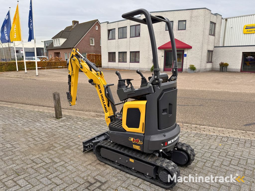 New Holland E14D Minigraver Nieuw (Overjarig)
