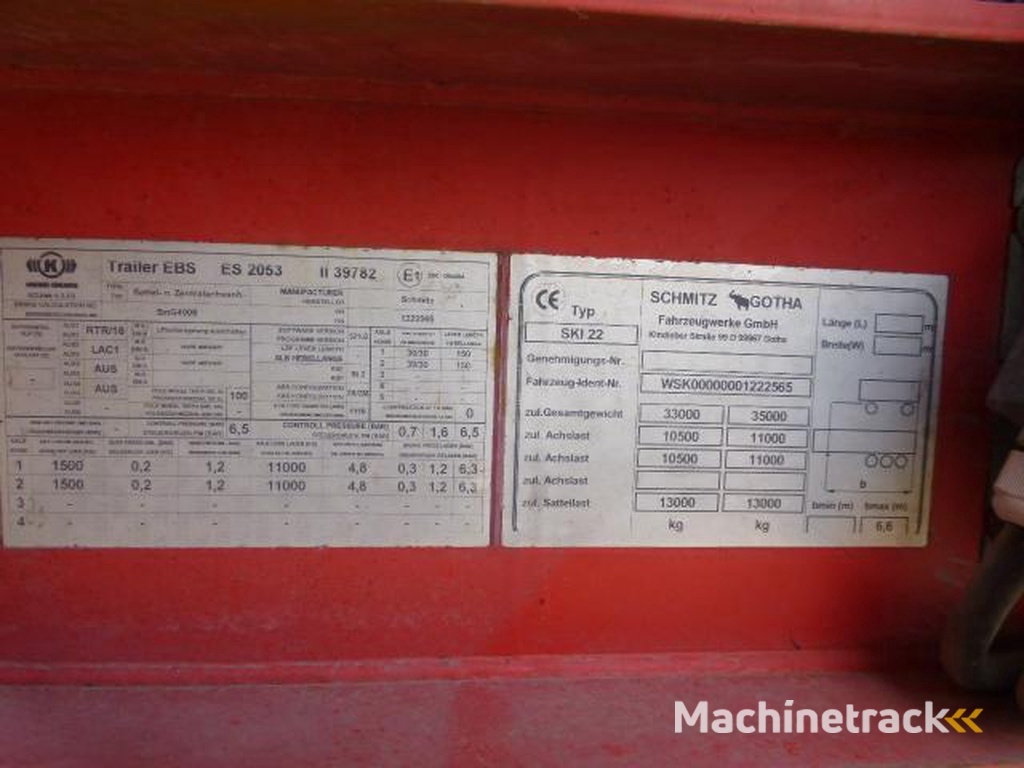 Schmitz-Cargobull ski 22