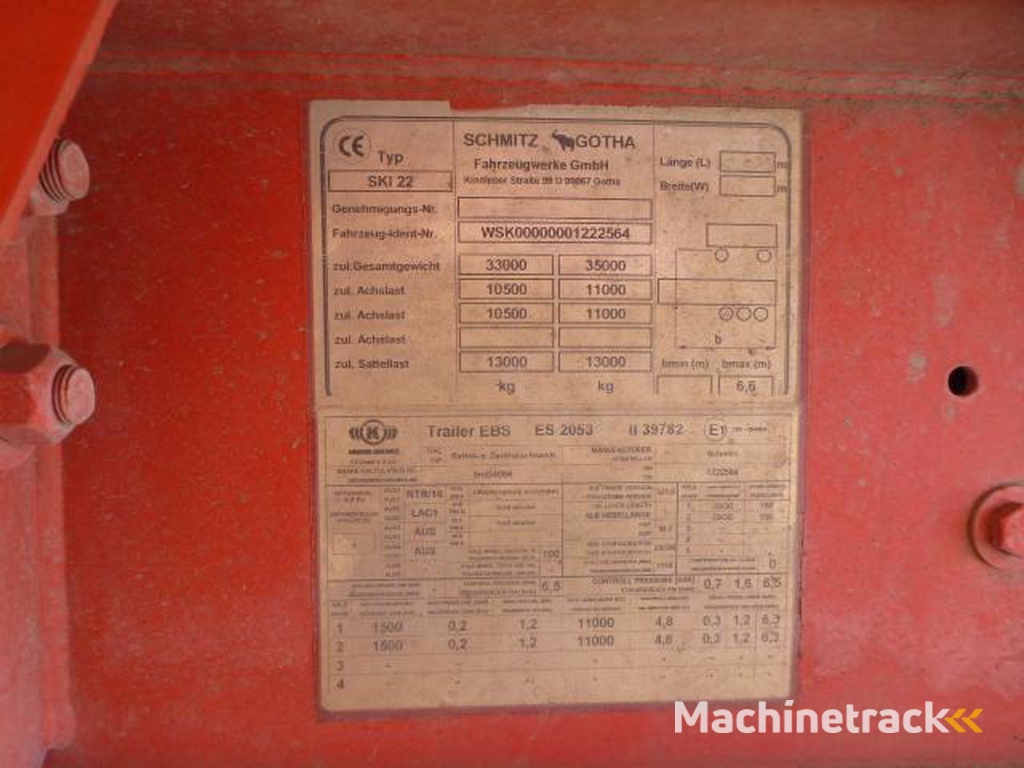 Schmitz-Cargobull ski 22