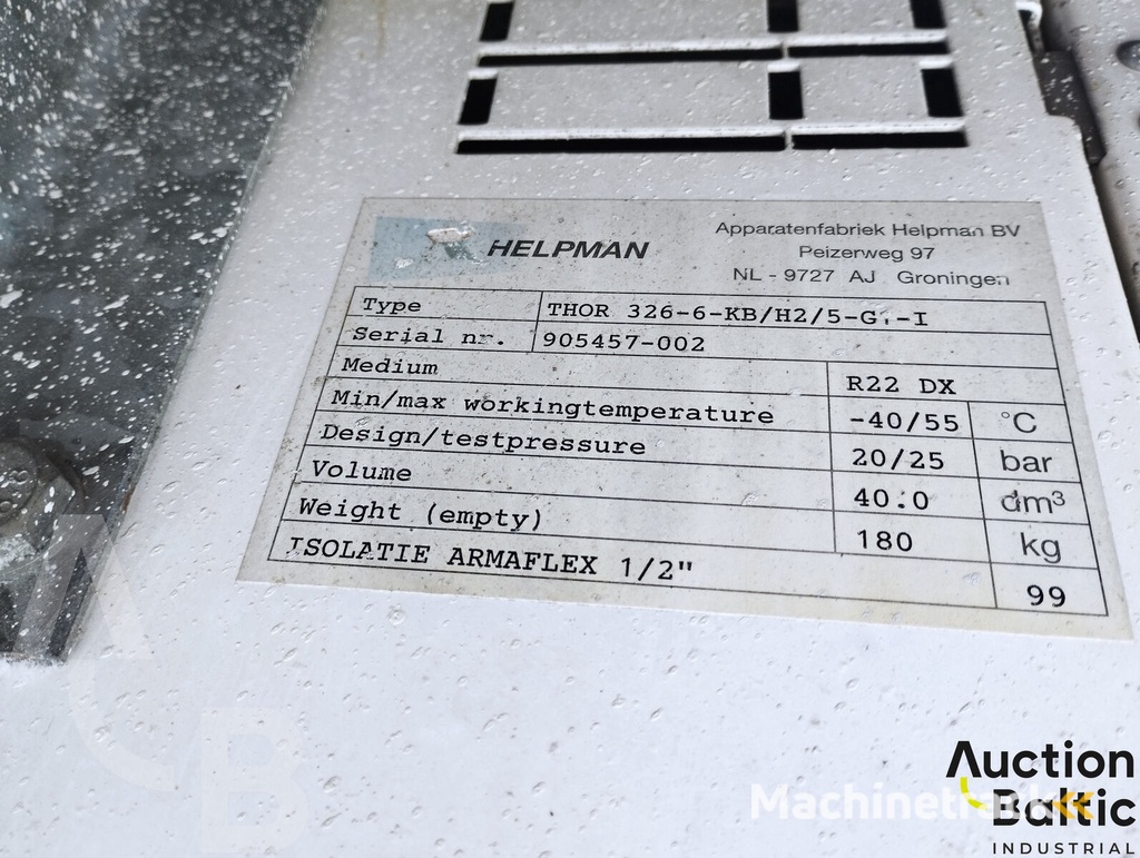 HELPMAN THOR 326-6-KB/H2/5-G1-I ventilation equipment