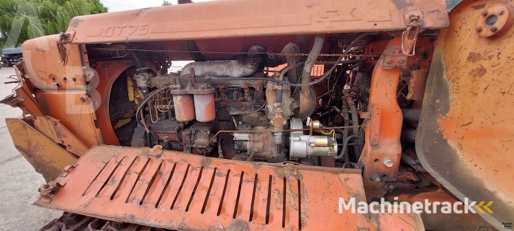 DT-75 crawler tractor