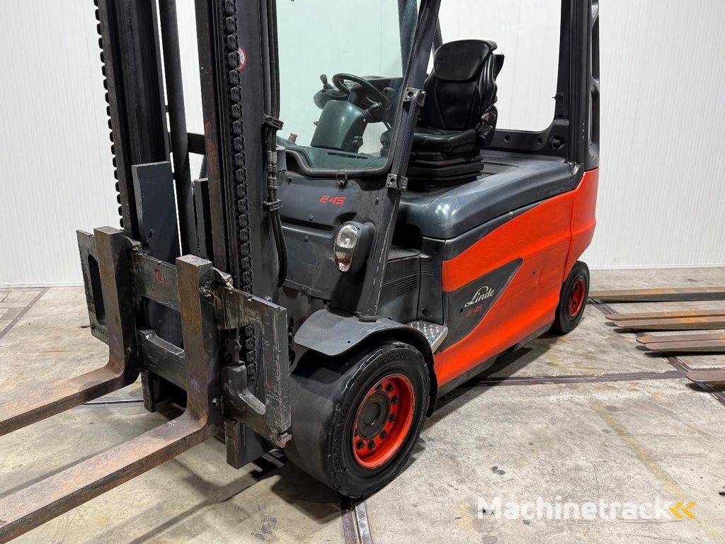 Linde E45 600 elektro lange vorken 4,4M extra ventiel HL1069