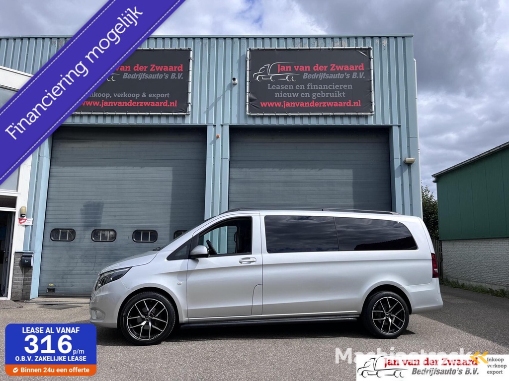 Mercedes Vito 116 CDI Extra Lang Dubbele cabine Comfort Trekhaak Leder interieur