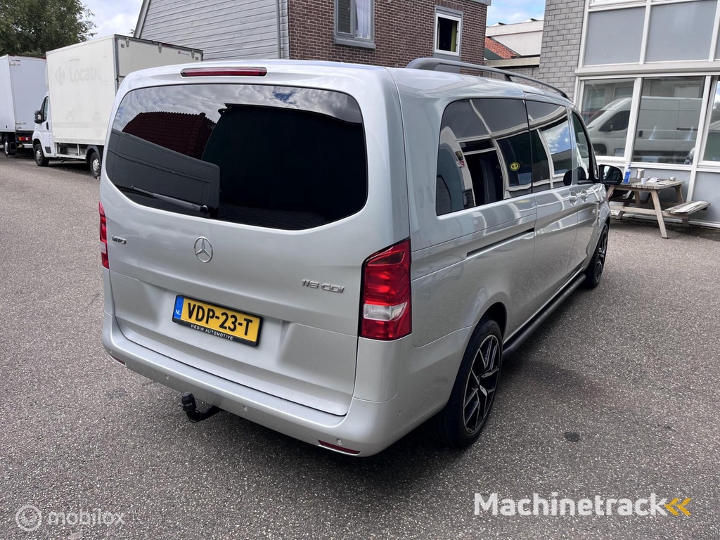 Mercedes Vito 116 CDI Extra Lang Dubbele cabine Comfort Trekhaak Leder interieur