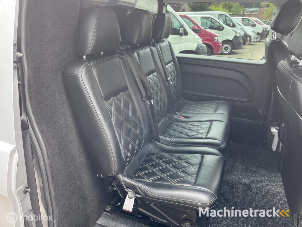 Mercedes Vito 116 CDI Extra Lang Dubbele cabine Comfort Trekhaak Leder interieur