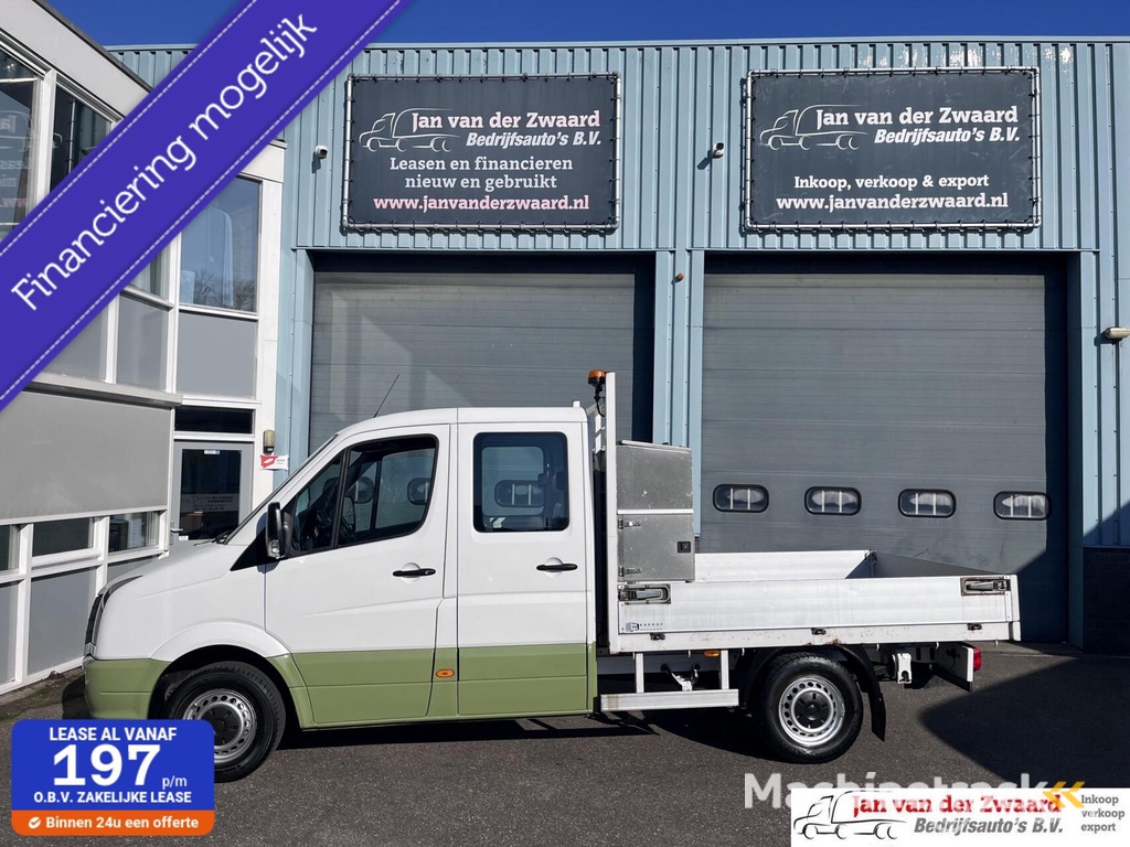 Volkswagen Crafter 35 2.0 TDI Euro 6 Dubbele cabine Open laadbak Pick up