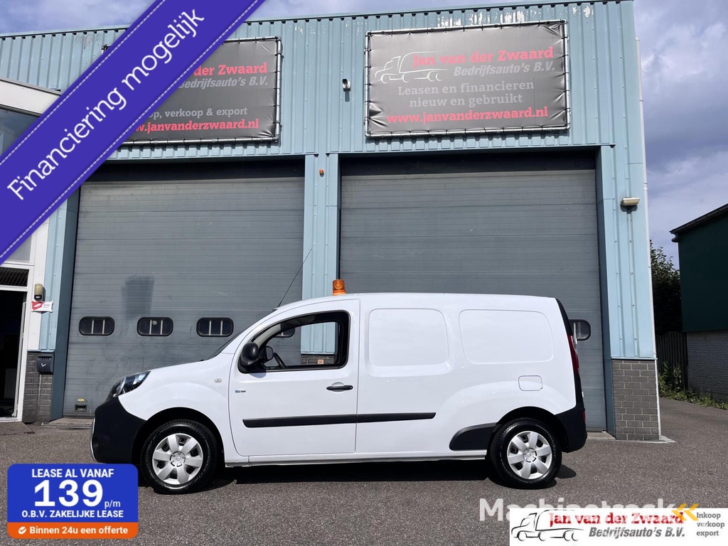 Renault Kangoo  Z.E. 44 KW Lange uitvoering.Eigen accu