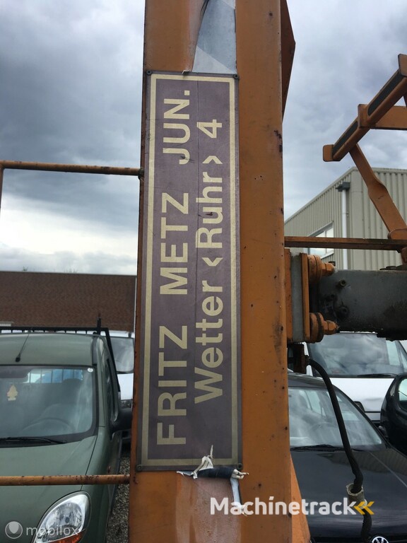 Fritz Metz Hoogwerker aanhangwagen