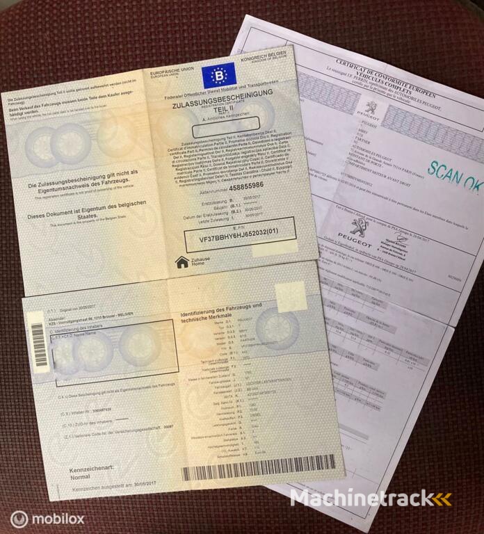 Peugeot Partner bestel 1.6 BlueHDi 3 ZITPLAATSEN AIRCO EURO 6