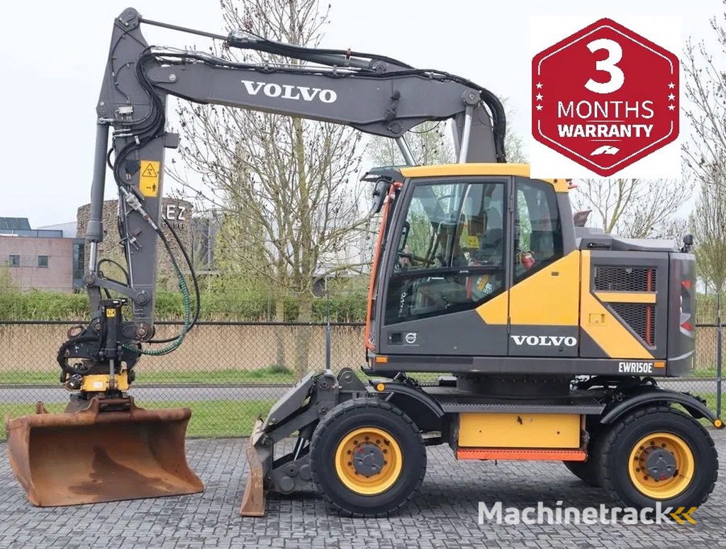 Volvo EWR 150 E | ROTOTILT | BUCKET | TRAILER HYDR