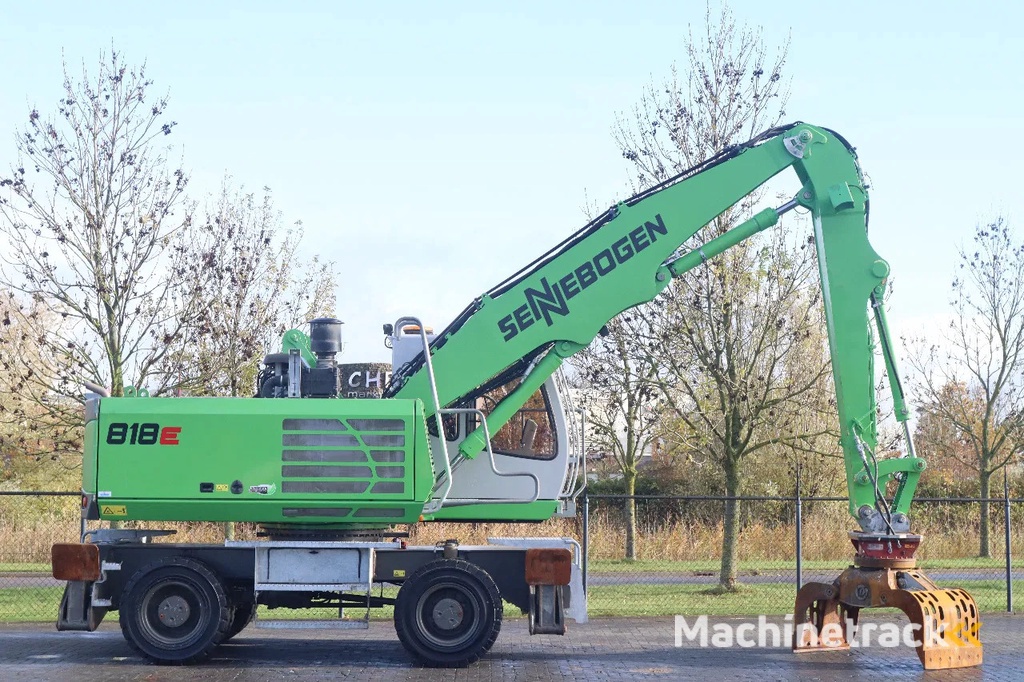 Sennebogen 818 E K9 ULM | SORTING GRAB | GOOD TIRES