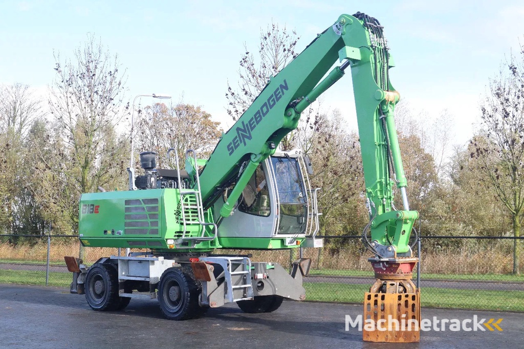 Sennebogen 818 E K9 ULM | SORTING GRAB | GOOD TIRES