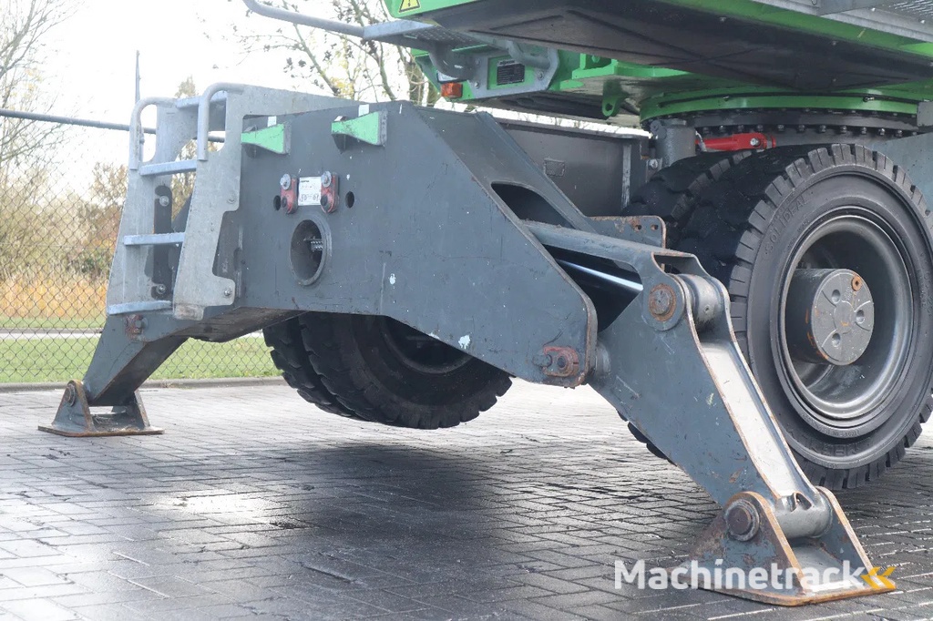 Sennebogen 818 E K9 ULM | SORTING GRAB | GOOD TIRES