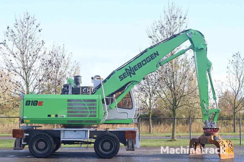 Sennebogen 818 E K9 ULM | SORTING GRAB | GOOD TIRES