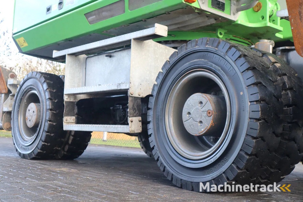 Sennebogen 818 E K9 ULM | SORTING GRAB | GOOD TIRES