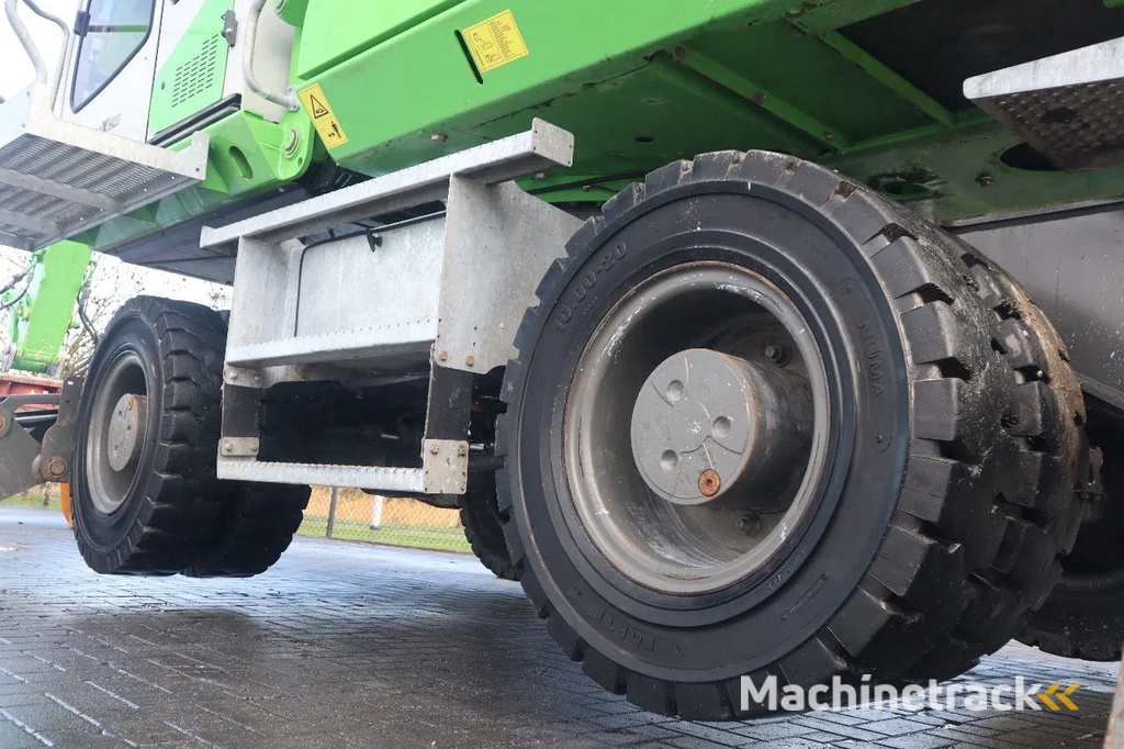 Sennebogen 818 E K9 ULM | SORTING GRAB | GOOD TIRES