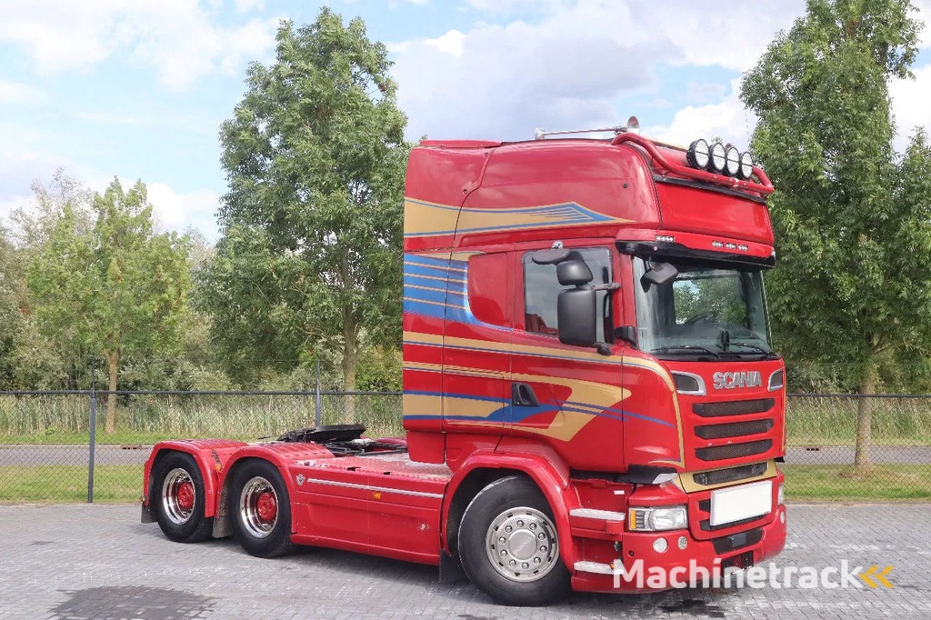 Scania R580 V8 | 6X4 | HYDRAULICS | RETARDER | 85 TON | BIG AXLES | EURO 6