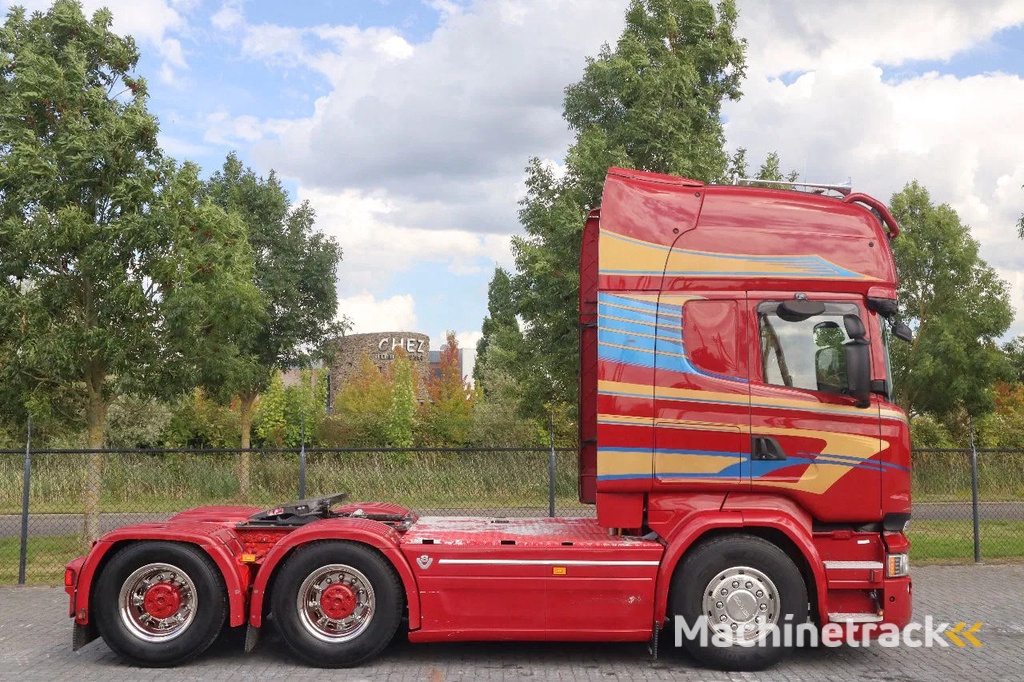 Scania R580 V8 | 6X4 | HYDRAULICS | RETARDER | 85 TON | BIG AXLES | EURO 6
