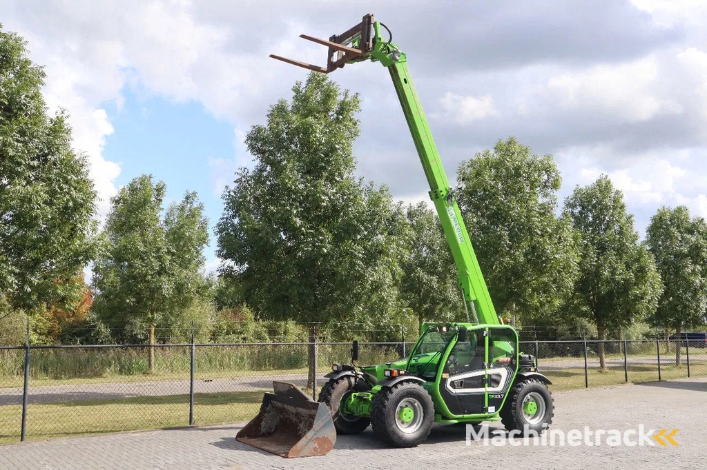 Merlo TF33.7-115LC TURBOFARMER | 40KM/H | BSS | FORKS | BUCKET