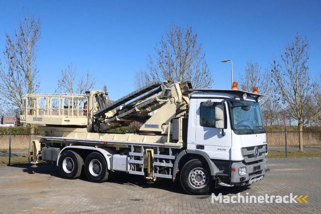Mercedes-Benz Actros 2636 6X4 | TUNNEL PLATFORM | REMOTE DRIVING