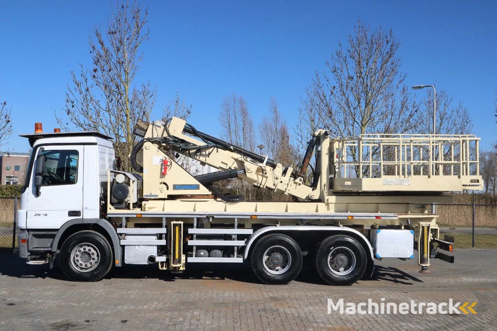 Mercedes-Benz Actros 2636 6X4 | TUNNEL PLATFORM | REMOTE DRIVING