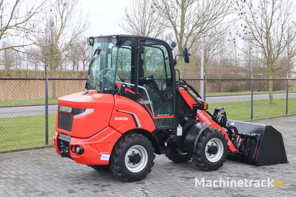 Manitou MLA 3-25 H | BUCKET | QUICK COUPLER | NEW UNUSED