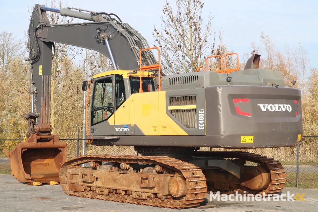 Volvo EC480 EL | HAMMER LINES | BUCKET | QUICK COUPLER