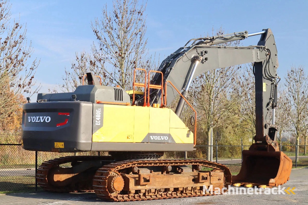 Volvo EC480 EL | HAMMER LINES | BUCKET | QUICK COUPLER