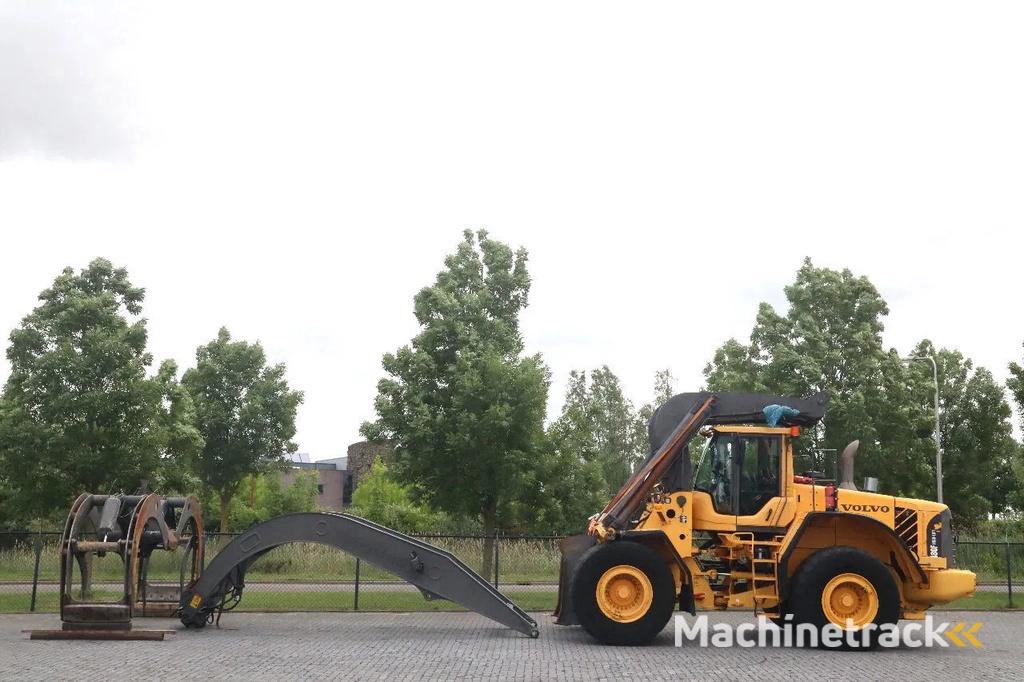 Volvo L180 F HL | HIGH-LIFT | LOG STACKER | HOLZ GRAPPLE