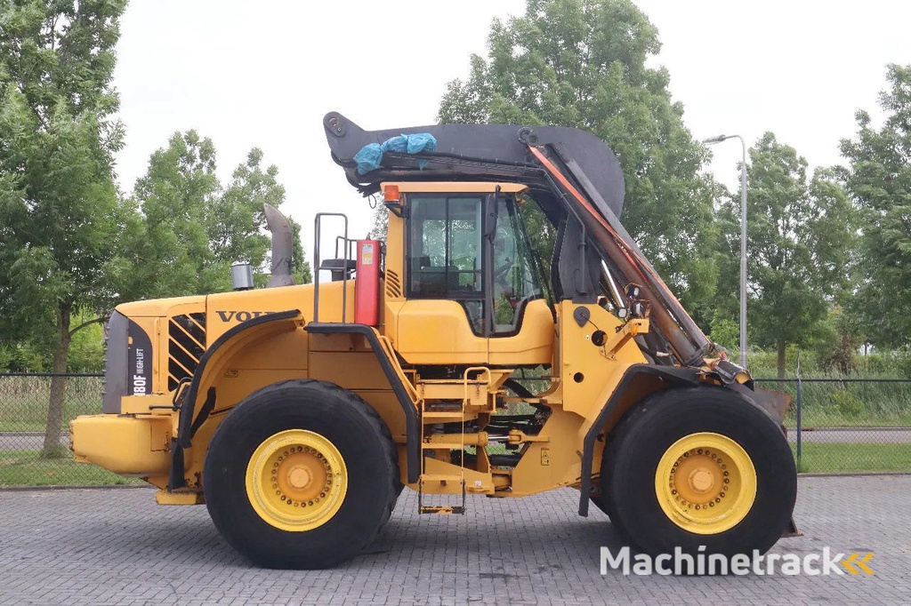 Volvo L180 F HL | HIGH-LIFT | LOG STACKER | HOLZ GRAPPLE