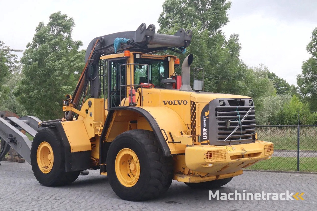 Volvo L180 F HL | HIGH-LIFT | LOG STACKER | HOLZ GRAPPLE