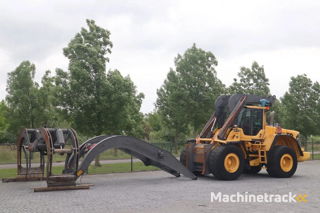Volvo L180 F HL | HIGH-LIFT | LOG STACKER | HOLZ GRAPPLE